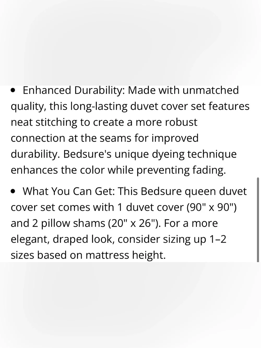 QUEEN Neutral Duvet 3Pc. Set - CREAM